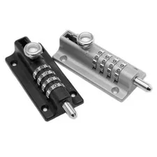 Squire Combi-Bolt 4 BLACK or SILVER  Combination Locking Barrel Bolt Shed Gate