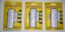 Wireless Alarm Systems Windows Doors NEW In Package Set of 3