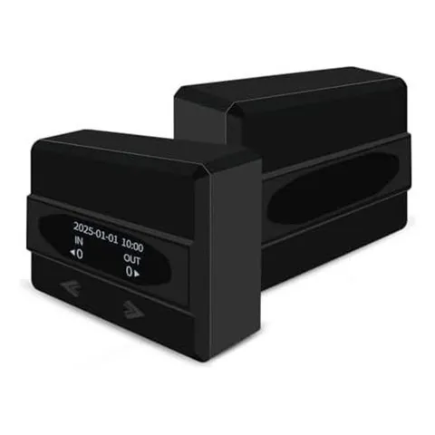 FOORIR Bi-Directional Infrared Wireless Door People Counter Battery Powered