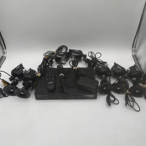 LOREX EDGE+ 8CH DVR + 7 MC7575 CAMERAS SYSTEM - WORKING
