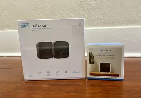 New Blink Outdoor (3rd Gen) Security Camera 2 Camera Kit Plus 1 Indoor 3 Total