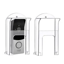 2 Pieces Clear Plastic Rain Bell Protector Bell 1944