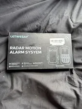 LETWESAF Radar Motion Alarm System Wireless Security Detector