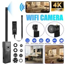 Smart 4K WiFi DIY Security Camera Wireless Indoor Monitor for Home Office