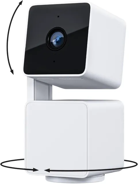 Cam Pan V3, Indoor/Outdoor Security Camera with 360° Pan/Tilt/Zoom