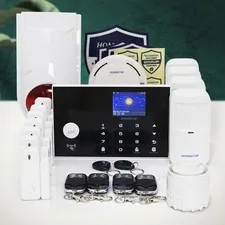 HOMSECUR Wireless&Wired 4G/GSM WIFI Home Security Alarm System
