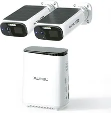 AUTEL Solar Security Cameras, Wireless Outdoor, 2K Color Night Vision, 2 Cameras