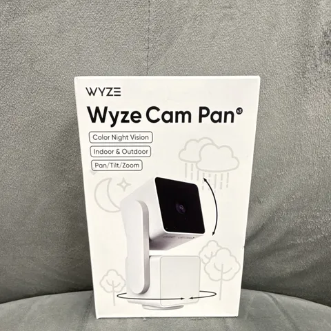 Wyze Cam Pan v3 1080p Wi-Fi Pan/Tilt Color Night Vision Indoor/Outdoor White