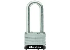 Master Lock 5SSKADLJHC Laminated Stainless Steel Padlock 2" x 2-1/2"
