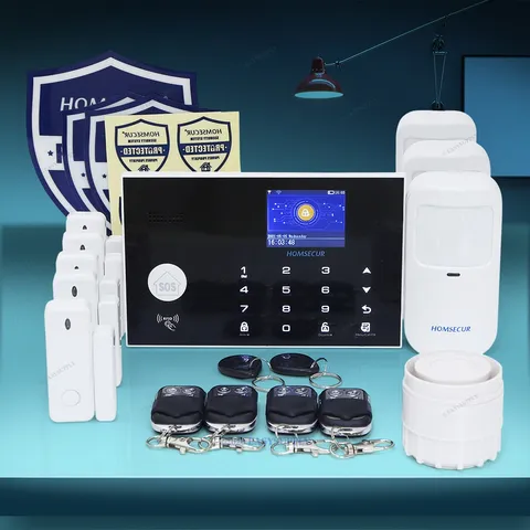 Homsecur Smart House Business Security Alarm System 4G SIM Card Model Autodial