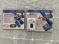 LunaSafe Water Activated Emergency Strobe/Alarm for Kids and Pets + Extra Band