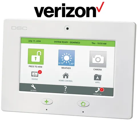 Brand New DSC SCW467VZ Smart Panel 7" LCD Touch Screen, Integrated Verizon SIM