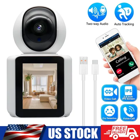 Wireless WiFi Camera Home Security 1080P DVR Night Vision Two-Way Video Baby Cam