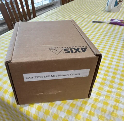 Axis P3925-LRE M12 IP/Network Wired Surveillance Camera New Factory Sealed