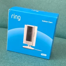 Ring Indoor Cam (2nd Gen) 1080p Wi-Fi Indoor Plug-In Camera, White