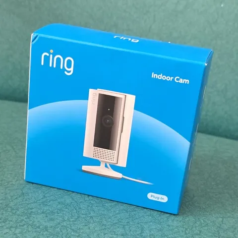Ring Indoor Cam (2nd Gen) 1080p Wi-Fi Indoor Plug-In Camera, White