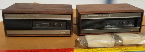 (2) Nutone Wireless Security Alarm System S-5522 Vintage Scovill S2291 1976