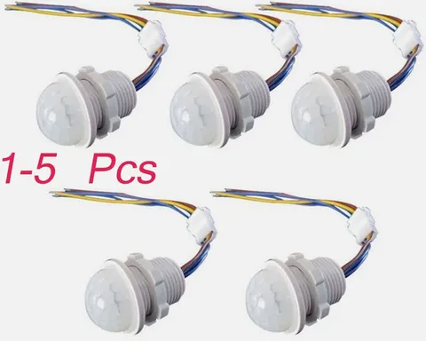 1-5 PIR Infrared Motion Sensor Detector 110V Smart Switch Light Lamp Switch Auto