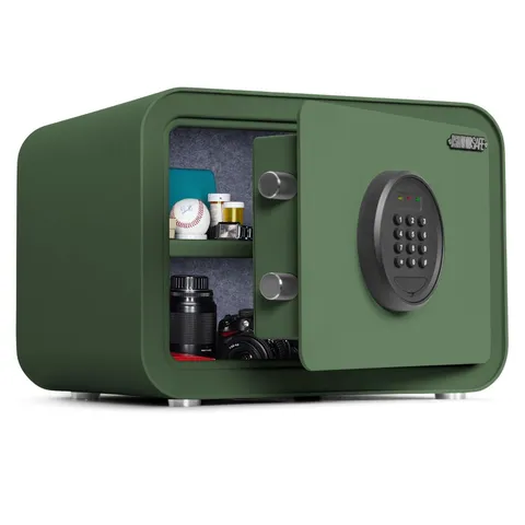 ISLANDSAFE, 1.0 Cu.Ft Heavy Duty Solid Steel Home Safe with Keypad, Small