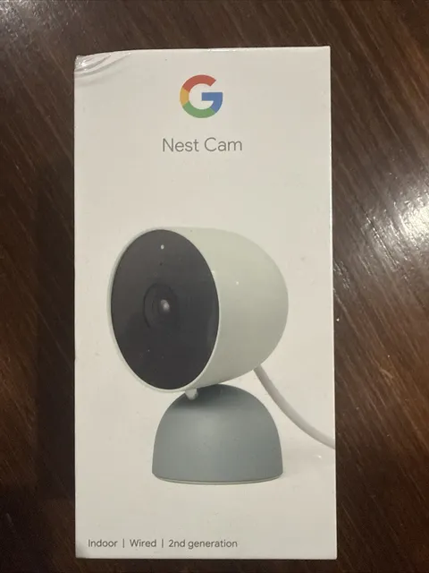Google Nest Cam (Indoor, Wired)  2nd Generation New