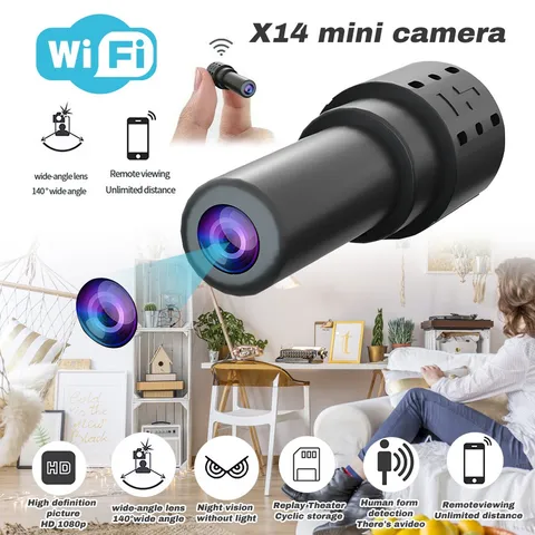 1080P Mini Camera WiFi HD IP Night Vision Camcorder Home Security Surveillance