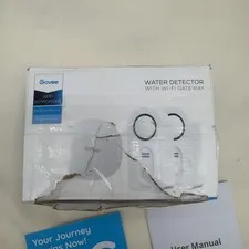 Govee Water Detector 2 with Wi-Fi Smart Gateway H5054+H5040 White Open Box New