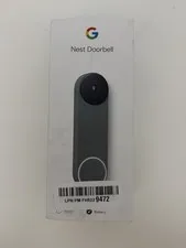 Google - Nest Battery Doorbell (3rd Gen) 2K Video w/Gemini - GA02075-US - Hazel