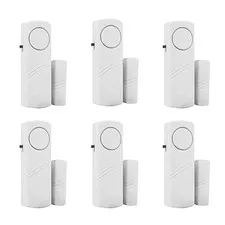 6-Pack Magnetic Alarm, Window Door Open for Home & Pool Safety