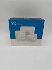 New Ring 5AT2S7 Home Security Kit White