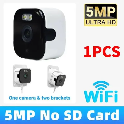 5MP Window Camera 5Ghz Wifi Indoor Cameras for Home Security Color Night Vision 