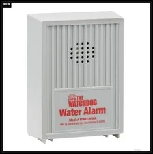 Water Alarm Detector 110 dB Battery Powered Sensor 6 Ft Wire Sump Pit Wall Mount