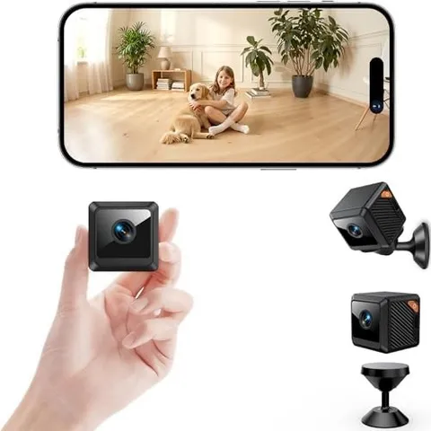 Mini Camara Pequeña Spy De Seguridad Espia Vigilancia Para Casa y Coche 1080P HD