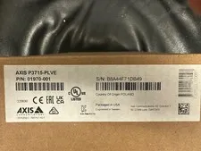 NEW Sealed Axis  P3715-PLVE Dual Sensor IP Indoor/Outdoor Security Camera
