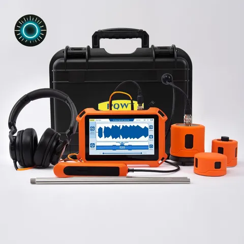 Advanced Underground Water Leak Detector with Touchscreen & Carrying Case NEW