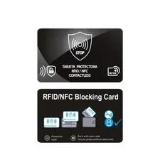 50PCS RFID Blocking Cards NFC Debit Credit Card Passport Protector Blocker Set