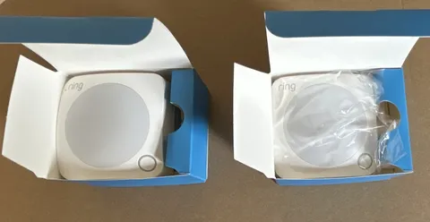 2 Ring Z-Wave S2 Motion Detectors - Indoor Wall Mount Wireless, White (5A022)