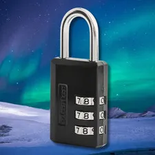 Combination Padlock 1 Black