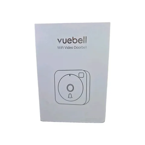 Vuebell Wi-Fi Video Doorbell Wireless Battery Operated Ring Type