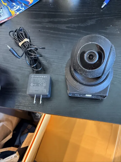 Amcrest IP2M-841B Indoor Pan/Tilt 1080P WiFi IP Security Camera - Black Untested