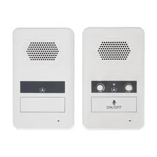 1 Dual Way Counter Intercom Premium Speaker For Bank White