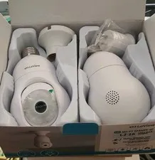 LaView L2 2K WiFi Smart Light Bulb Security Camera 360° Motion Detection