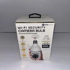 LIFEWARE  WI-FI  Security Camera Bulb