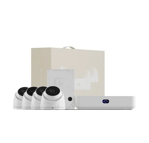Ubiquiti UniFi Network Video Recorder Instant Kit + 4 x G5 Turrent Ultra Cameras