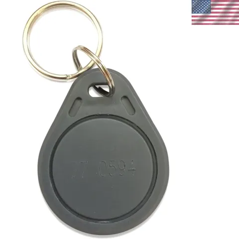 100 Thin 26 Bit Proximity Key Fobs Weigand Prox Keyfobs Compatable with ISOPr...