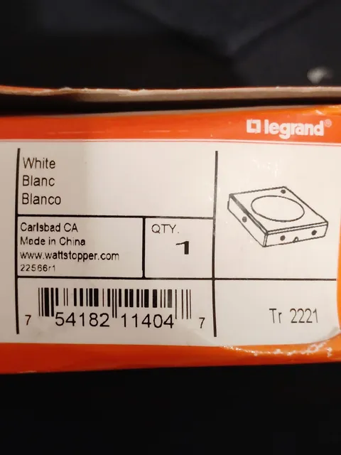 NEW LEGRAND WATTSTOPPER W-2000A ULTRASONIC OCCUPANCY SENSOR  2000 FT
