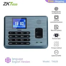 ZKteco TX628 Fingerprint 125K Card Time Attendance Fingerprint Time Clock TCP/IP