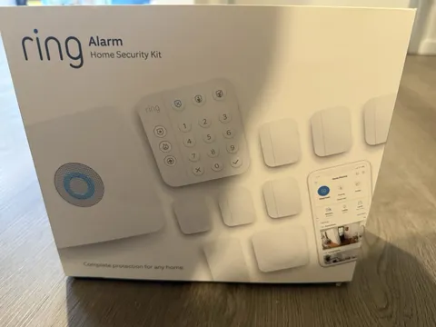 Ring Alarm Home Security Kit Wireless Indoor White w/ Base, Keypad