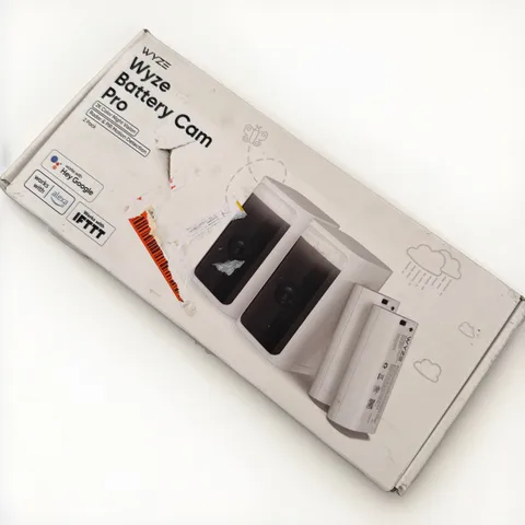 Wyze Battery Cam Pro 2-Pack 2.5K HDR Wireless Outdoor WYZECOP-RB2PK