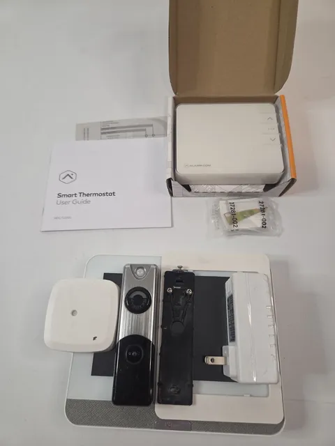 ADT HOME SECURITY SYSTEM Touch Screen Panel, Smart Thermostat, Doorbell Camera 
