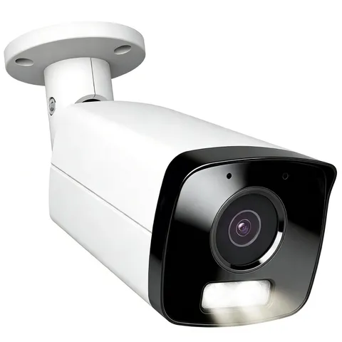6MP Bullet PoE IP , Wired IP Outdoor, Human Vehicle Motion Detection, 100ft C...